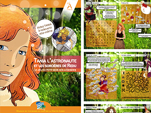 VILLE DE REDU - 2015 - Réalisation du scénario et intégration d'illustrations dans la brochure d'une vingtaine de pages